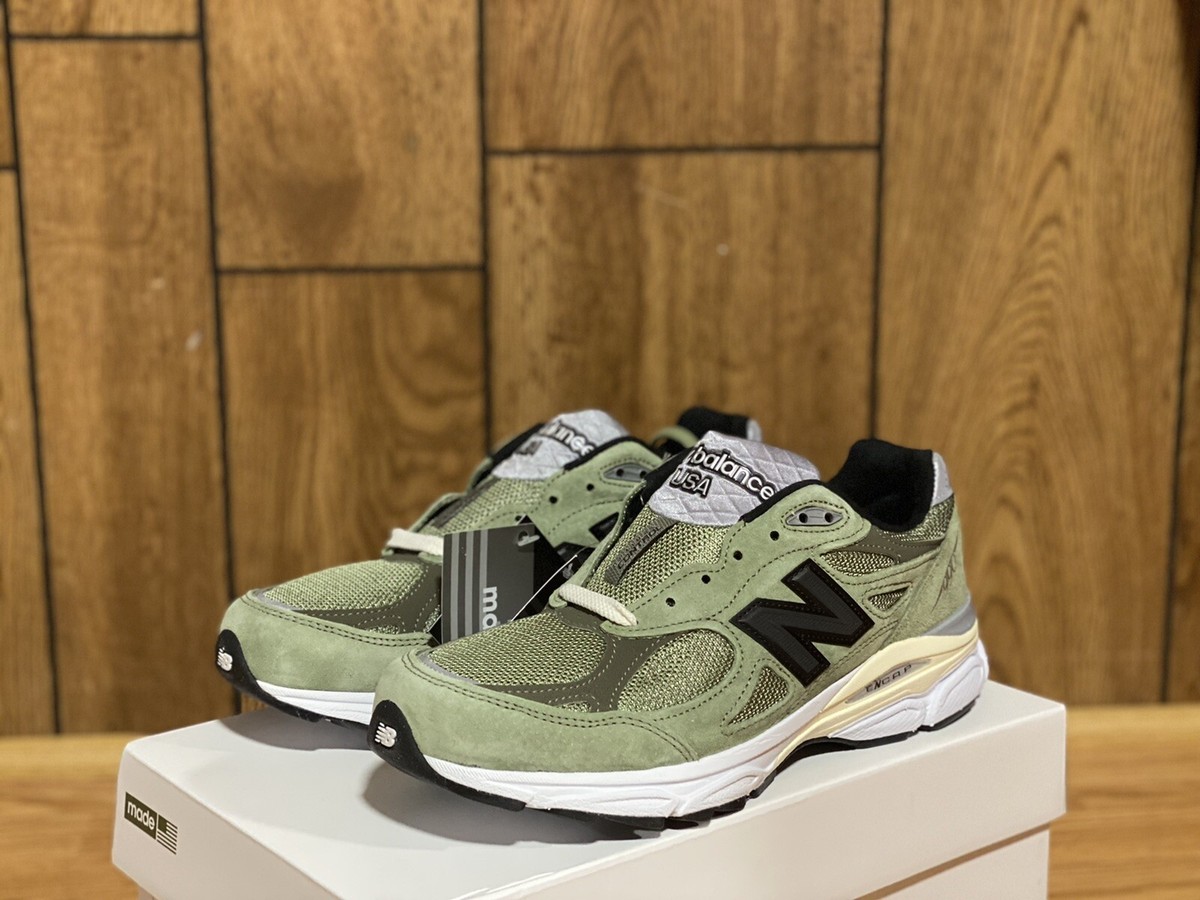 JJJJound x New Balance 990v3 Olive M990JD3 Size 7 Men Fast