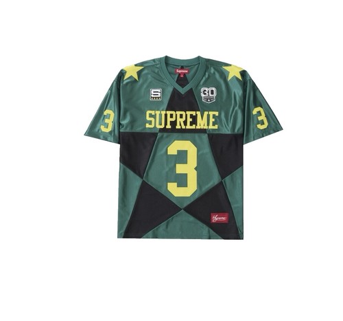 SUPREME®/HYSTERIC GLAMOUR 69 FOOTBALL TOP JERSEY Graphic Logos