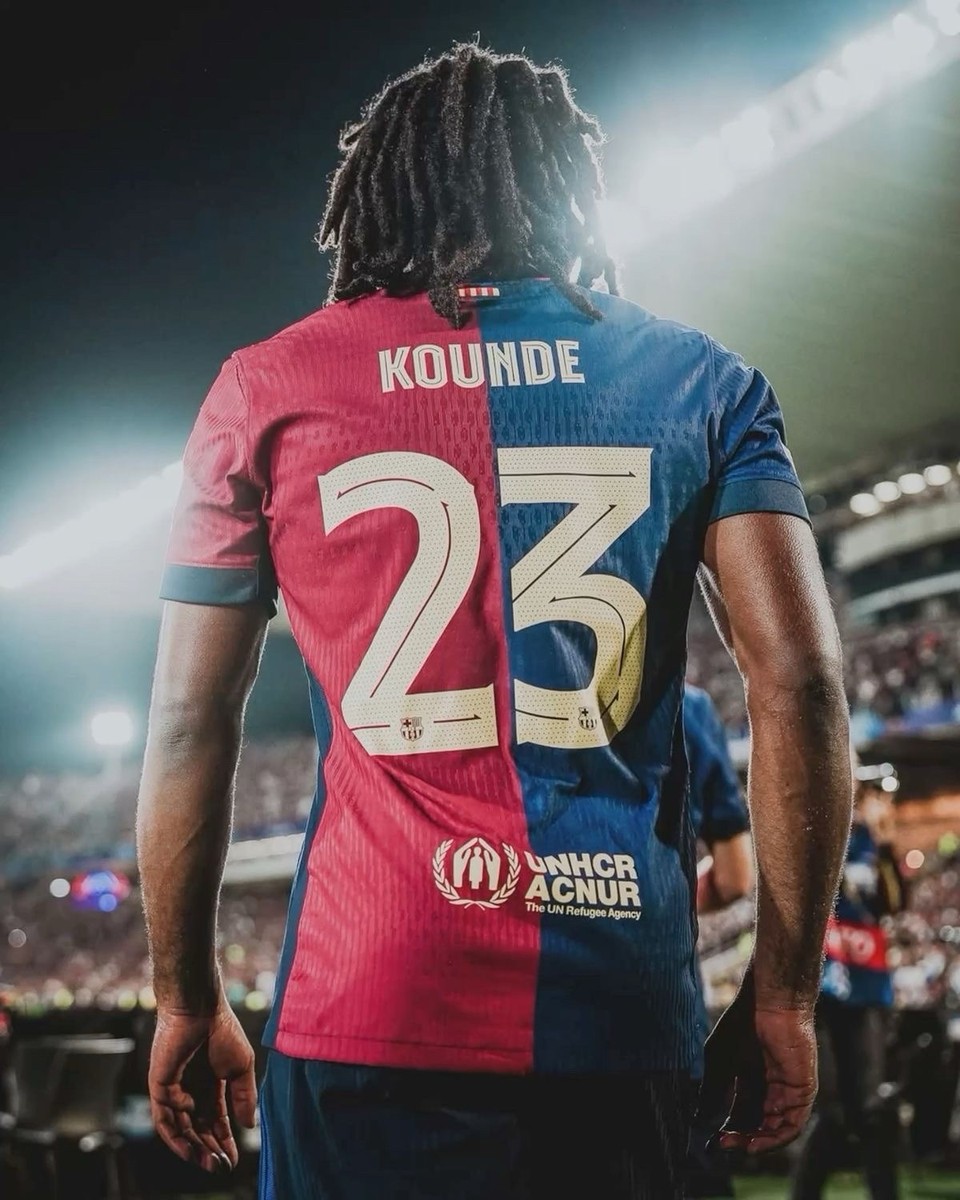 バルセロナユニフォーム23-24 ジュール・クンデ バルセロナ