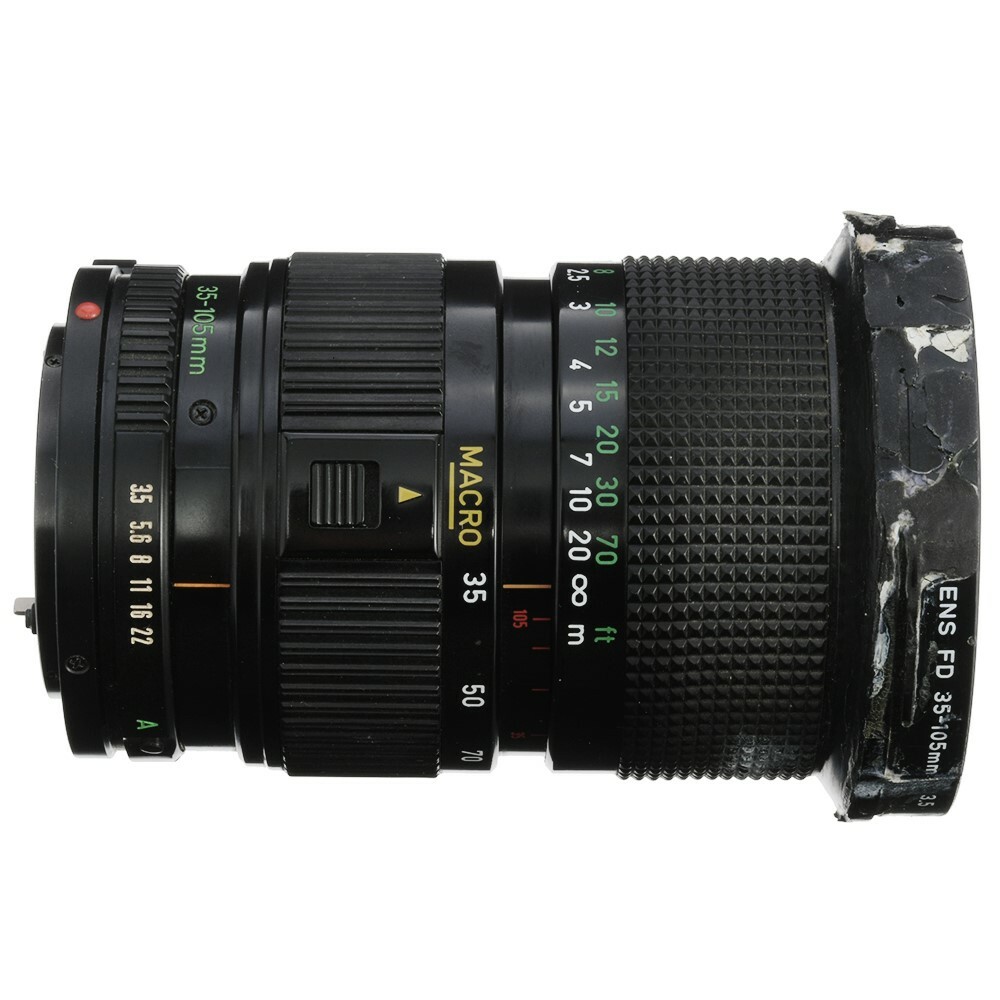 C7226キヤノン A-1 + FD 35-105mm 1:3.5 Canon A-1 Camera Body with