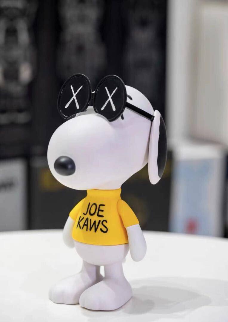 ☆JOE KAWSKAWS ×OriginalFakeSNOOPYベアブリック☆ KAWS×MEDICOMTOY