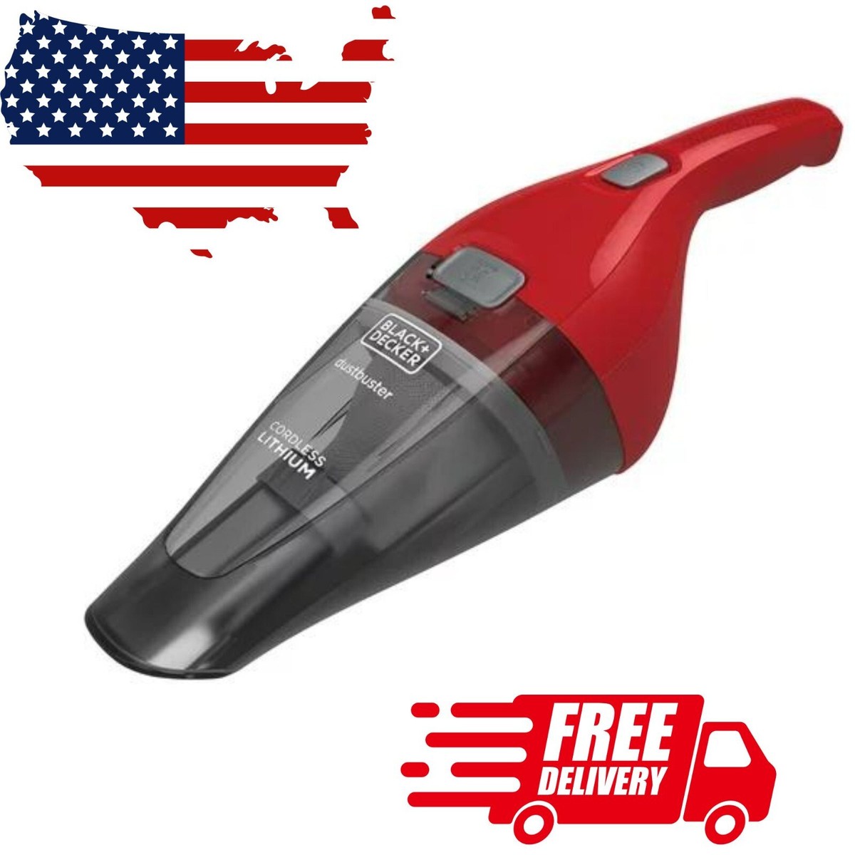 BLACK+DECKER Dustbuster Quick Clean Cordless LITHIUM Hand Vacuum