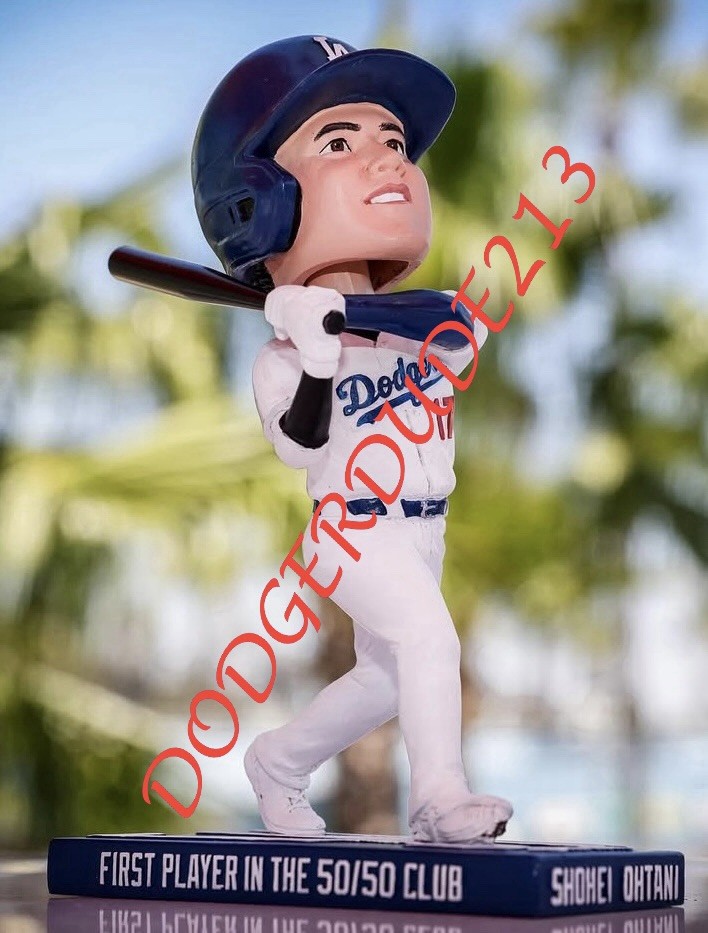 🔥🇯🇵 Dodgers Shohei Ohtani 50/50 #2 Bobblehead SGA 8/27/25
