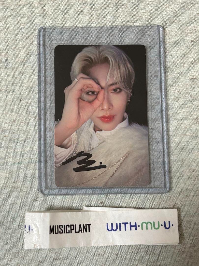 zerobaseone Ricky Autographed Photo card autograph session ZB1 12