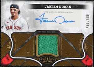 その他 AUTOGRAPH BOOK CARD 4/25 JARREN DURAN その他 AUTOGRAPH BOOK