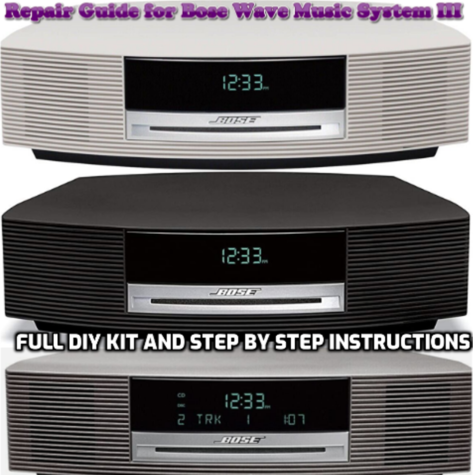 Bose Wave Music System III 3 Radio CD Skipping *Repair DIY SERVICE