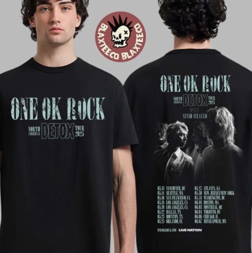 XL】ONE OK ROCK 2025 DETOX TシャツFG2枚セット XL】ONE OK ROCK 2025