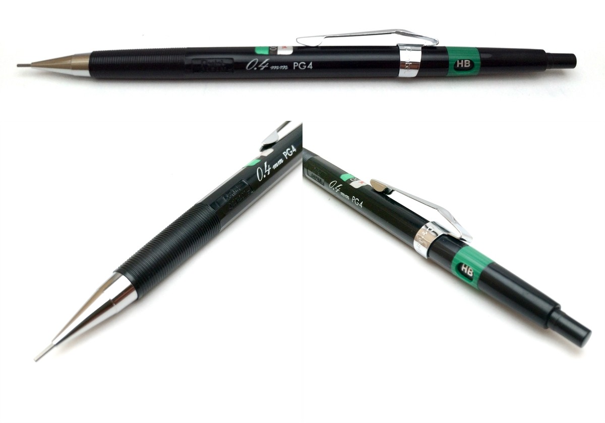 Vintage Pentel GRAPH PG4 0.4mm Drafting Mechanical Pencil New