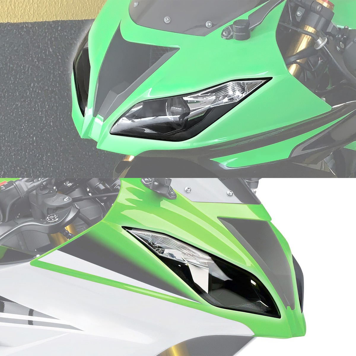 Front Headlight Assembly Fit For Kawasaki Ninja ZX 6R ZX-6R ZX636