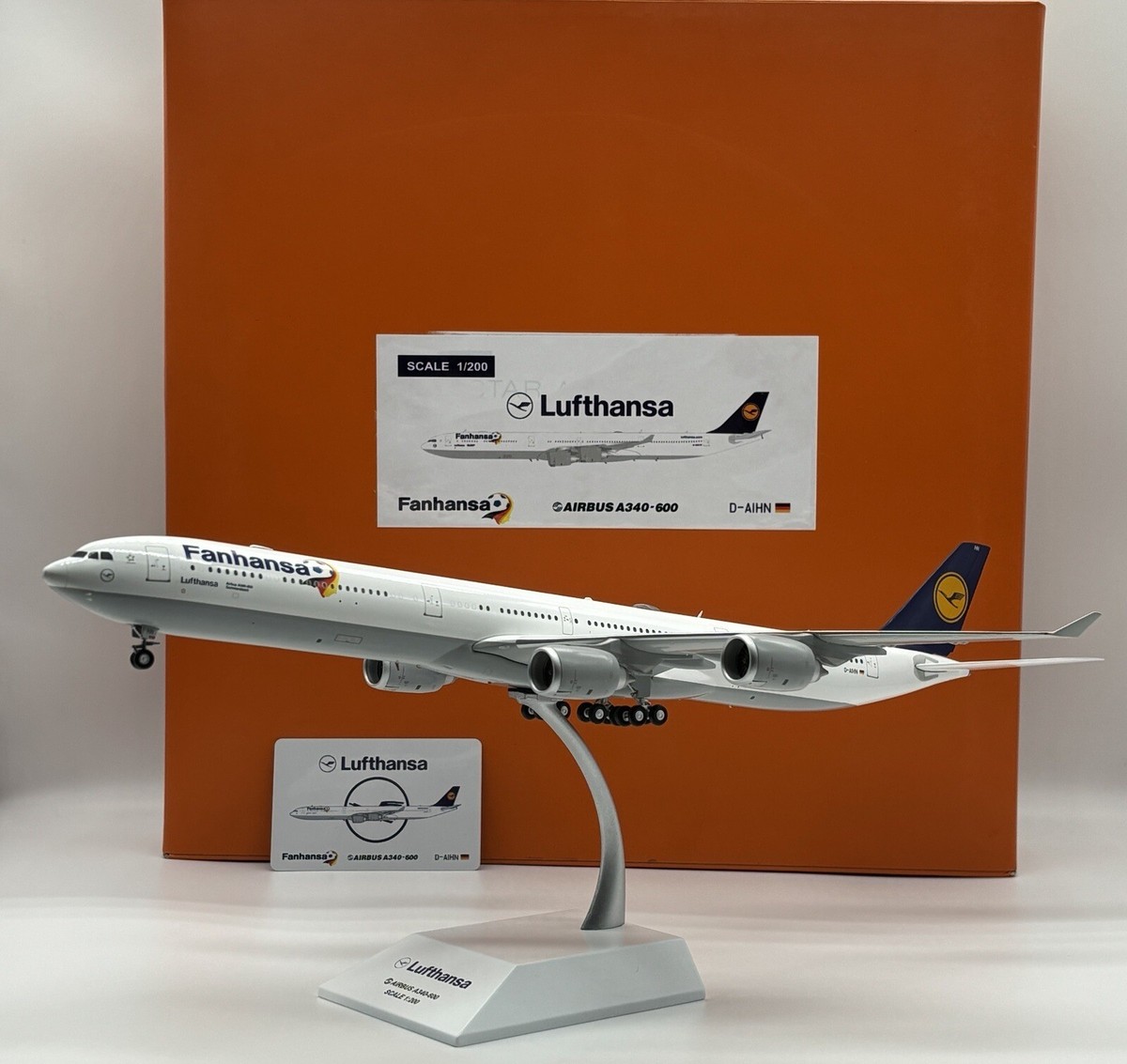 1/500 ヘルパ ルフトハンザ航空 A340-600 herpa ルフトハンザ Airbus