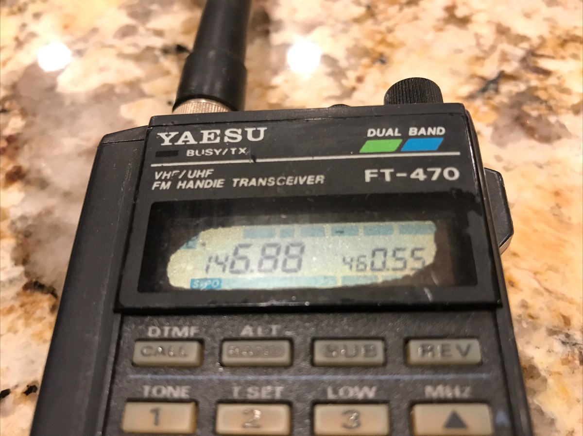 YAESU FT-4700 ツインバンドマイク、コード、デュプレクサー
