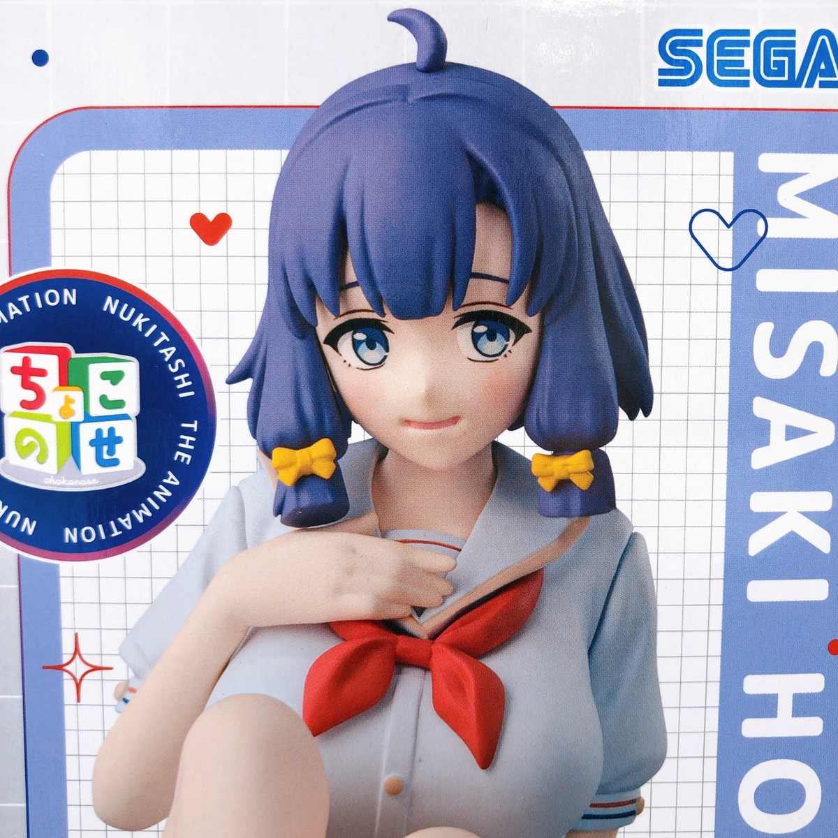 Nukitashi THE ANIMATION Misaki Hotori Chokonose Premium Figure