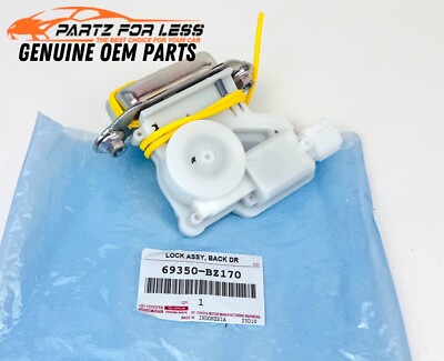 69350-BZ170 TOYOTA GENUINE LOCK ASSY, BACK DOOR 69350BZ170 NEW OEM