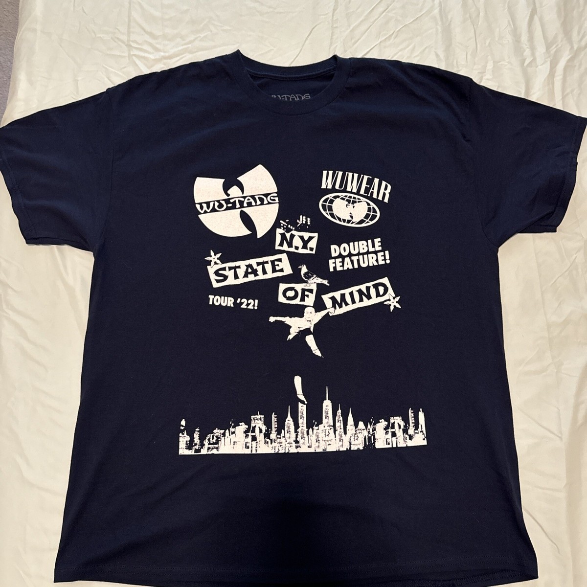 Wu-Tang N.Y. STATE OF MIND ツアーTシャツ 2022 Wu-Tang N.Y. STATE