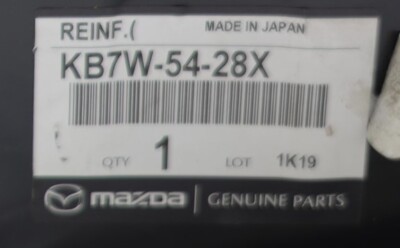NEW OEM Mazda Front Left Fender Apron Reinforcement KB7W5428X