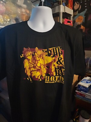 High School of The Dead Rei & Saya Size Large T-Shirt Anime