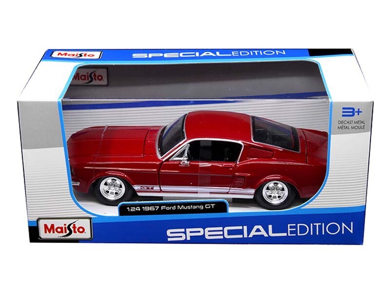 1967 Ford Mustang 限定ミニカー 1967 Ford Mustang GT Toy Car 1:64