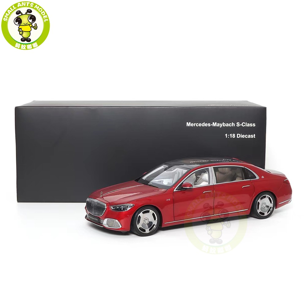 1/18 Benz Maybach S Class S680 2021 Almost Real 820119 Red Diecast