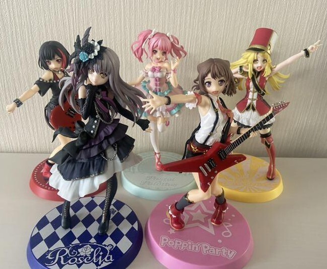BanG Dream! Vocalist Collection Premium Figure Bandori Doll 5 Set