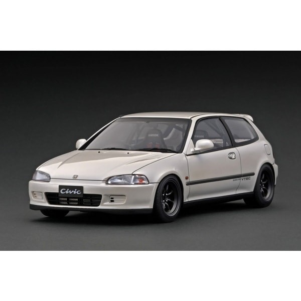 Ig3684 1/18 Honda Civic Eg6 White Resin Cast Minicar | eBay