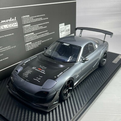 1/18 Ignition Model Mazda RX7 FD3S FEED Gray Metallic 魔王 Devil