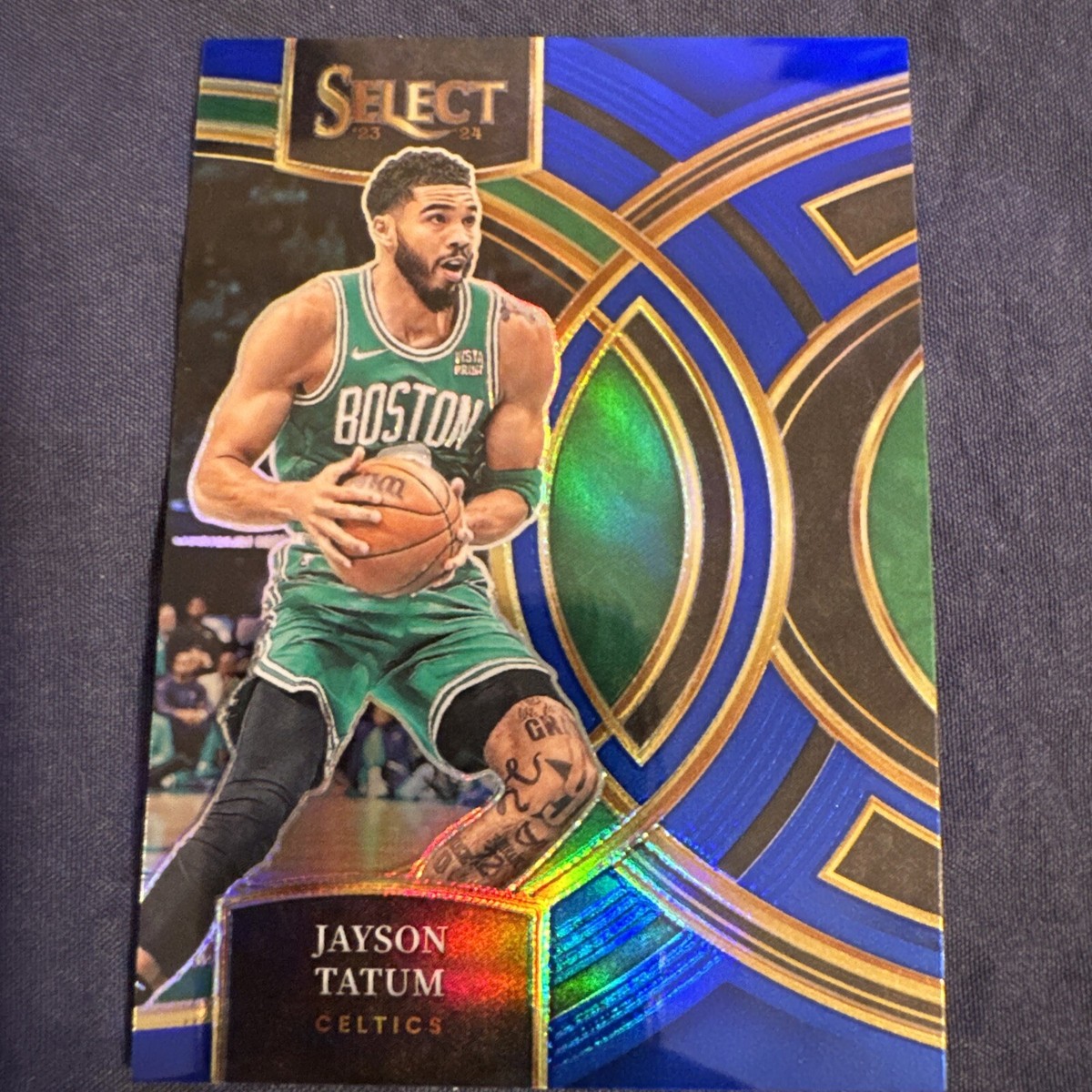 2023-24 Panini Select JAYSON TATUM Premier Level Silver Prizm #156