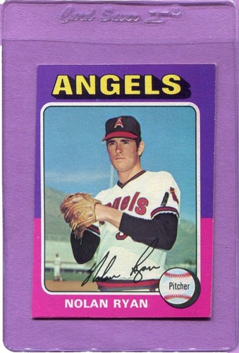 VINTAGE 1975 Topps - NOLAN RYAN # 500 -▷HOF !!!◁- PSA 5 | eBay