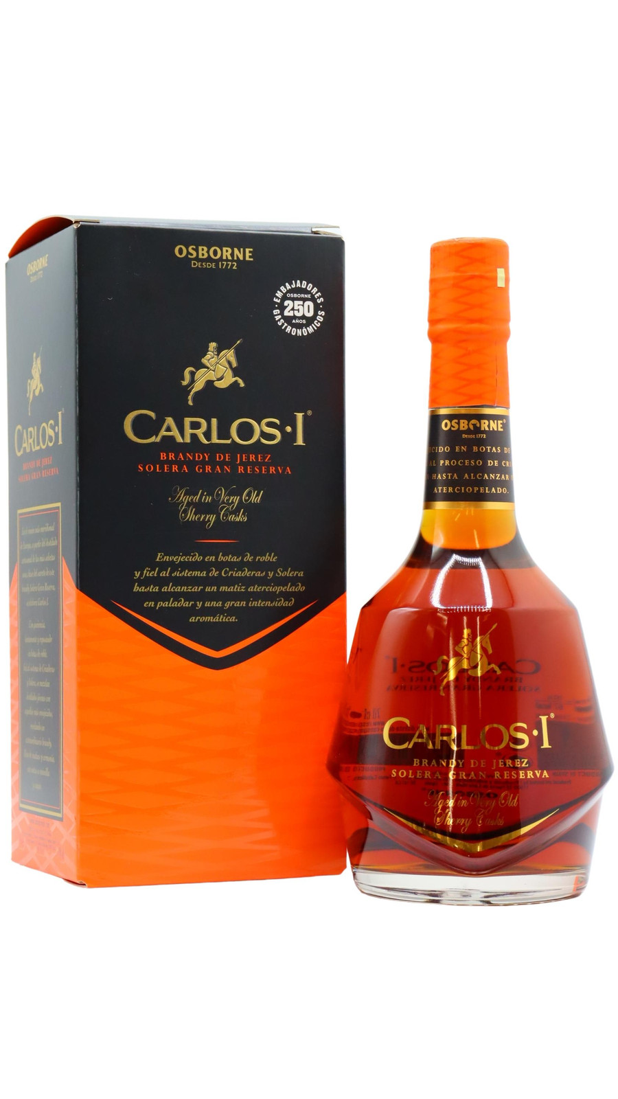 Carlos I - Solera Gran Reserva Brandy 70cl 40% ABV | eBay
