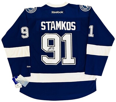 Steven Stamkos Signed Tampa Bay Lightning Reebok Premier Jersey