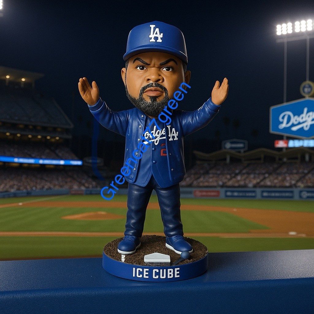 ドジャース Ice Cube ボブルヘッド ロサンゼルス・ドジャース アイス