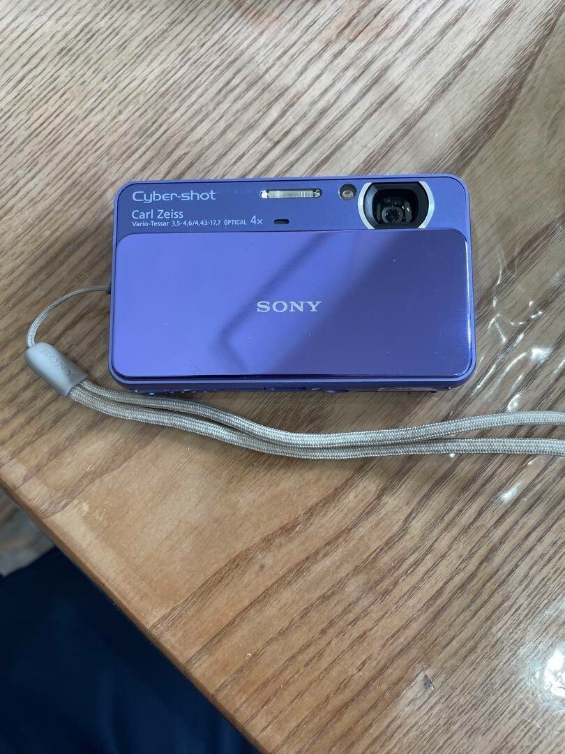 NEARMINT] SONY Digital Camera DSC-T110 purple Cyber Shot 4x