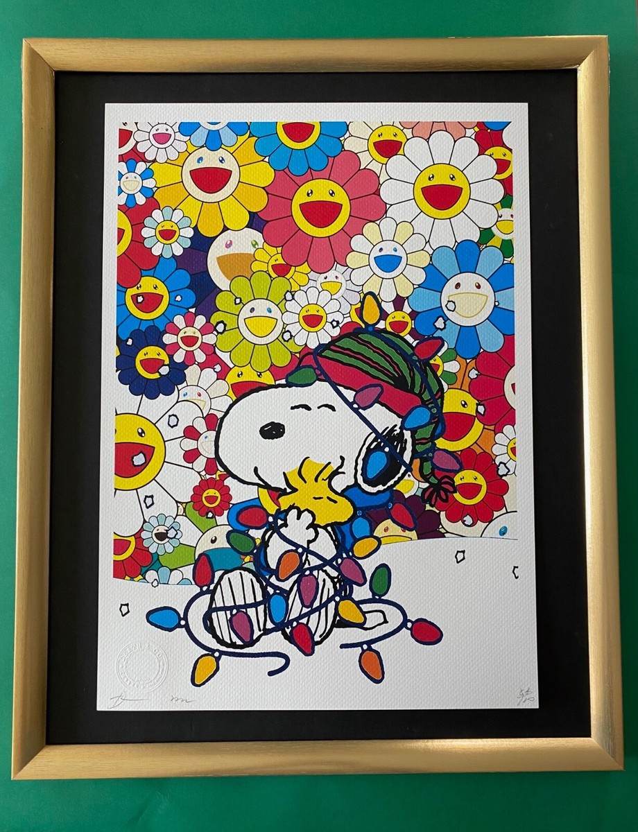 なるみ】【額装セット】【DEATH NYC】Snoopy なるみ】【額装セット