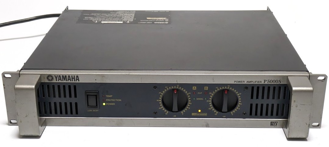 Yamaha P5000S Rackmount Power Amplifier Powered System Used Tested