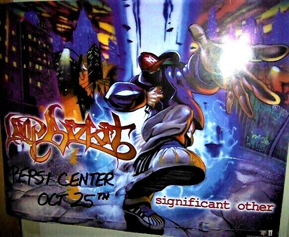 LIMP BIZKIT Original Promo Poster SIGNIFICANT OTHER 1999 Flip