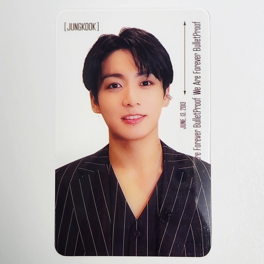 BTS Jungkook Plastic Photocard kpop Bangtan Korean Hot LIMITED