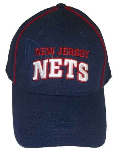 Vintage 90s Sports Specialties Blue Red New Jersey Nets Pinstripe