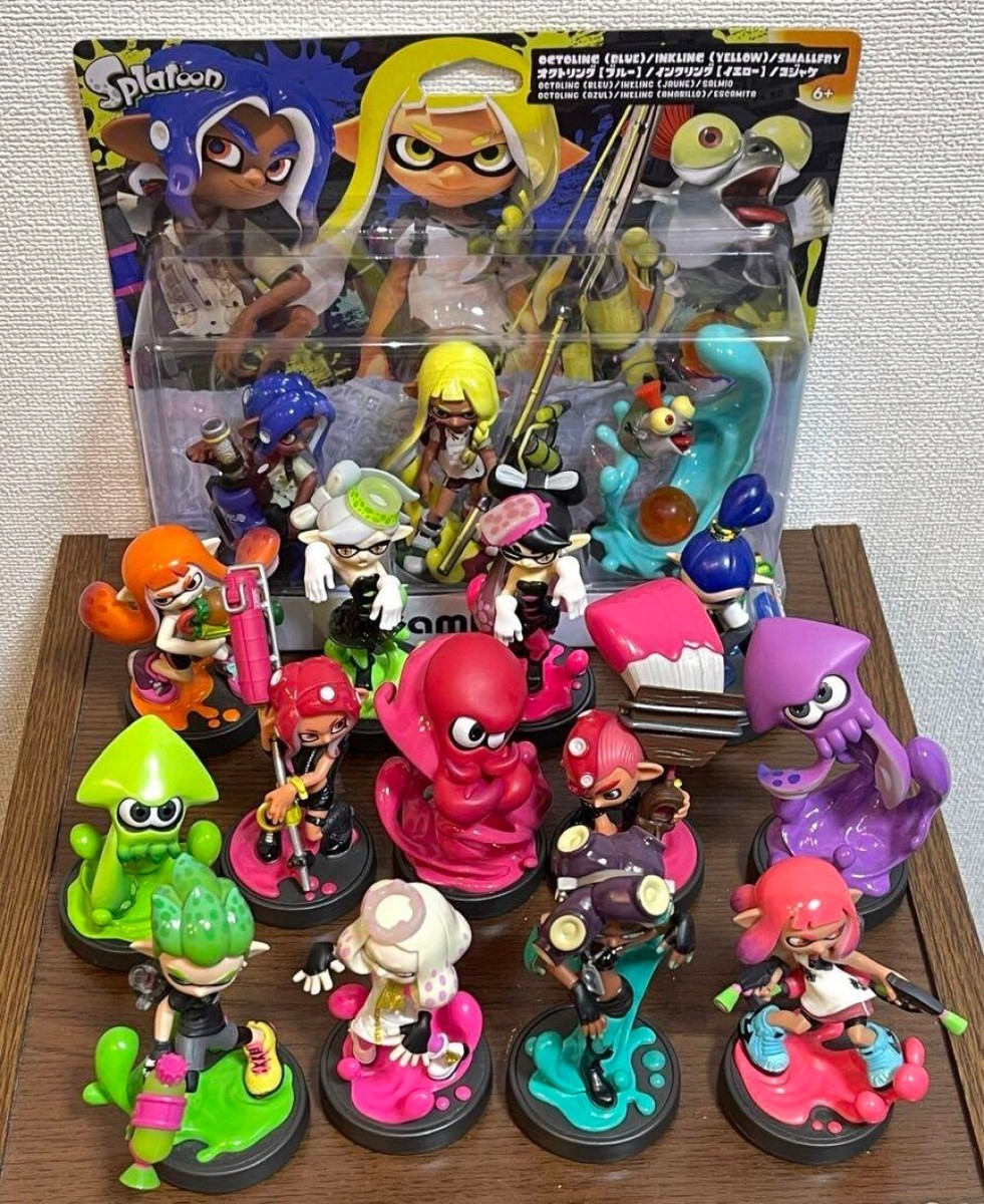amiibo スプラトゥーン 16種セット スプラトゥーン amiibo 16点セット