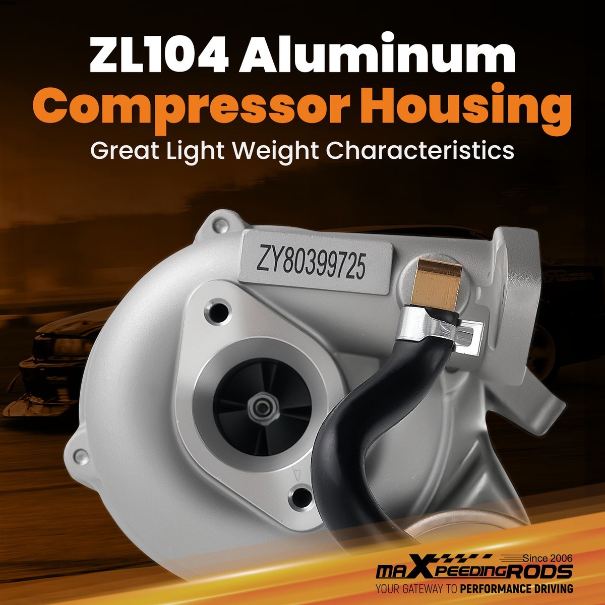 VZ21 Mini Turbocharger Turbo Fit Small Engines Snowmobiles