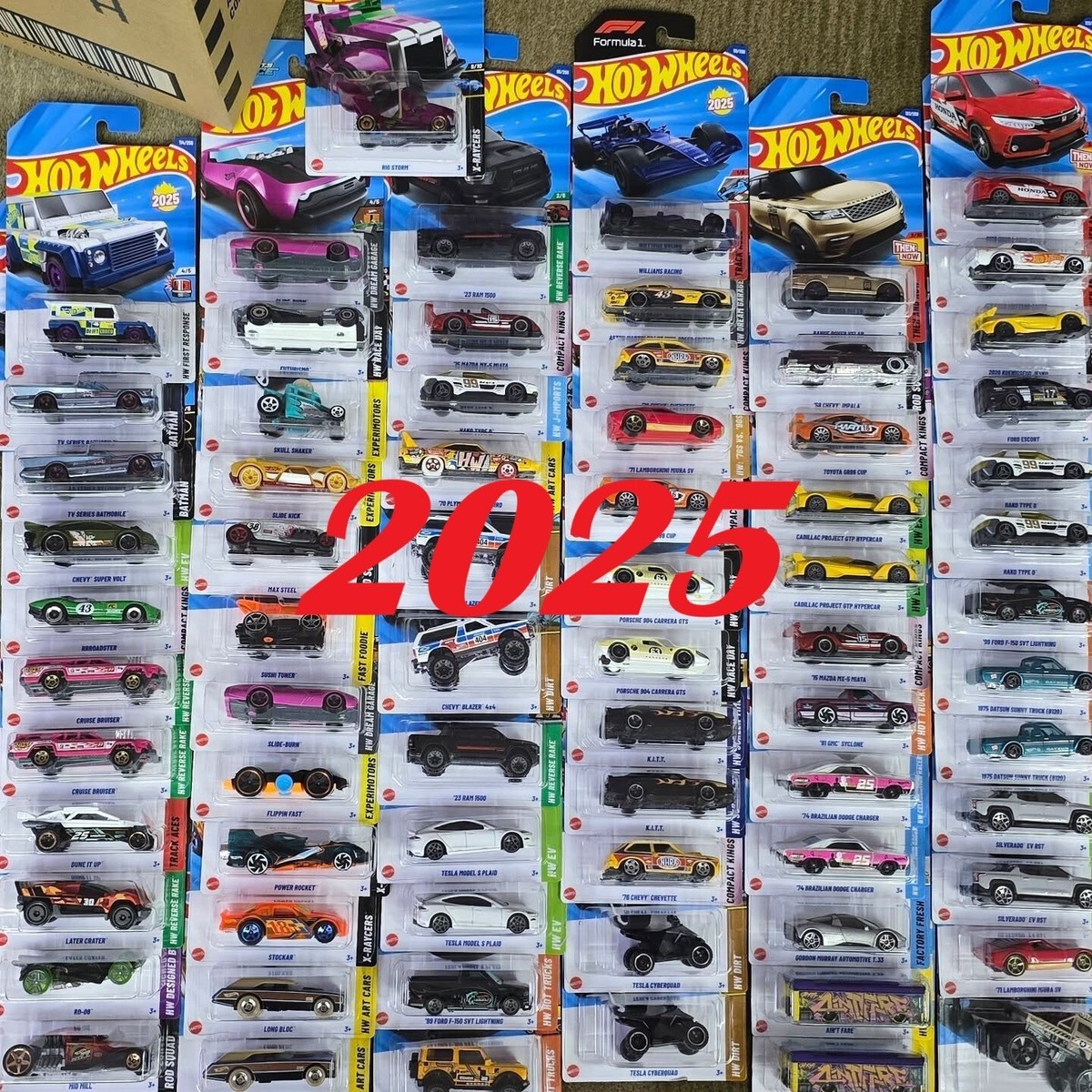 Hot Wheels 2025 Mainlines Die Cast Cars - Combined Postage - Rare