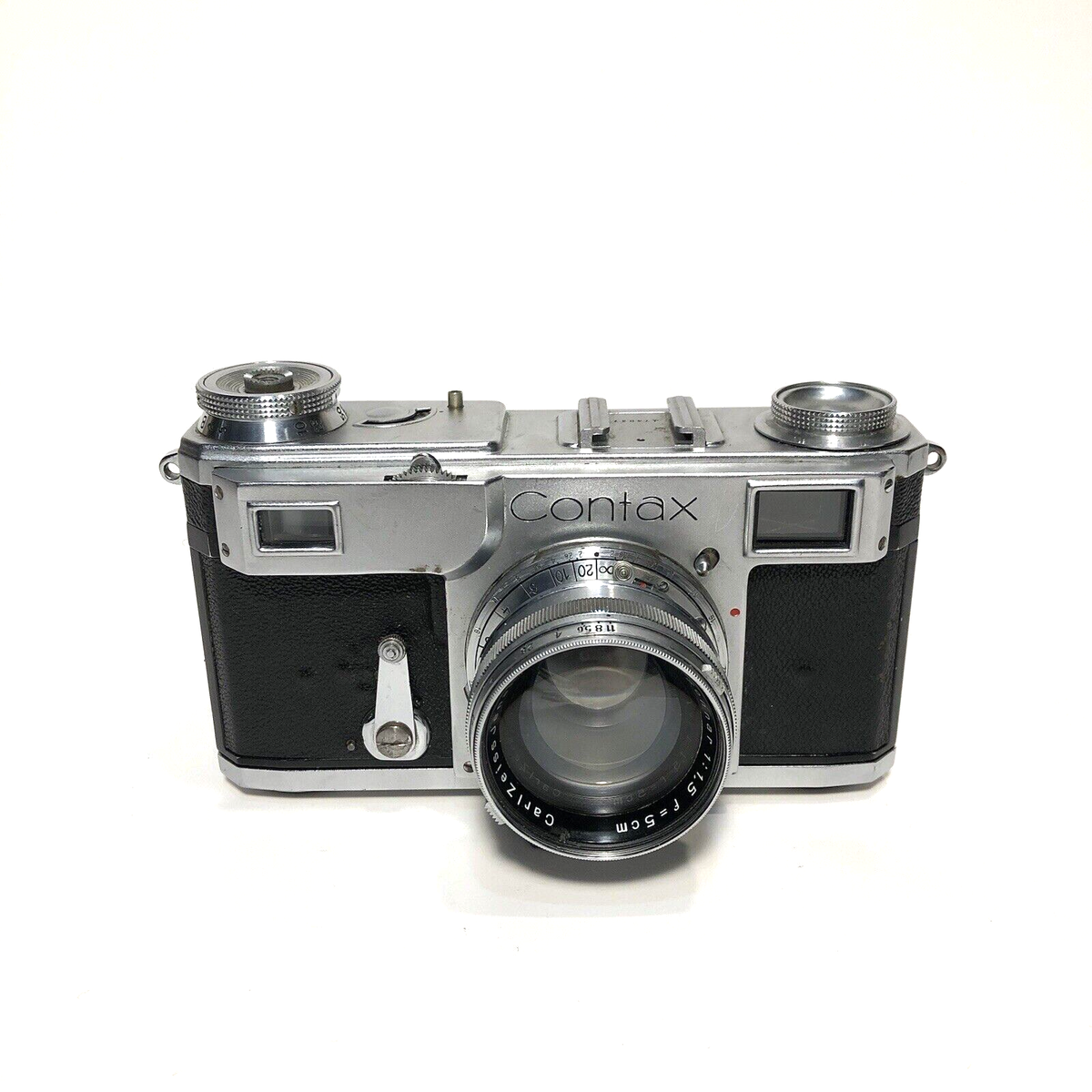 Contax Iia 50mm Zeiss Ikon Contax Zeiss Ikon Contax II With Lens