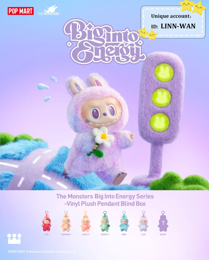 正規品】POP MART LABUBU ラブブエナジーシークレット 工場 LABUBU Big