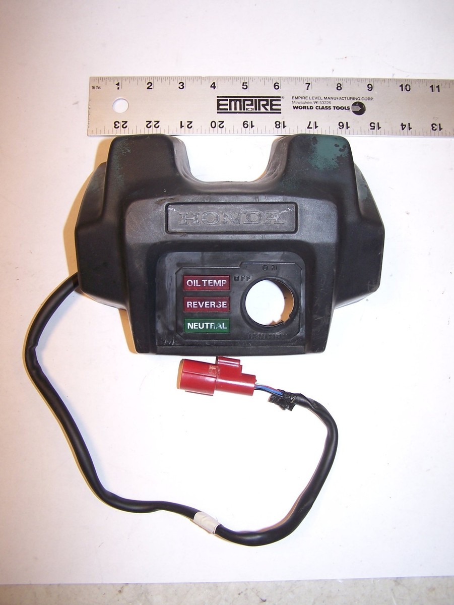 HONDA TRX350 HANDLEBAR COVER & INDICATOR LIGHT 38400-HA7-671 TRX
