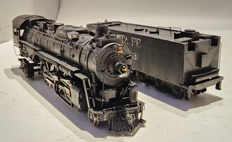 Tenshodo HO FE Hudson 4-6-4 Steam Locomotive Santa Fe #3463 | eBay