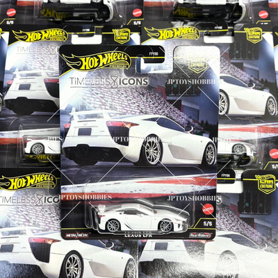 Hot Wheels Premium Car Culture Timeless Icons Lexus LFA set 1 10