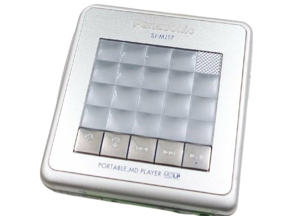 Panasonic SJ-MJ17 Silver Portable MD Player Good | eBay