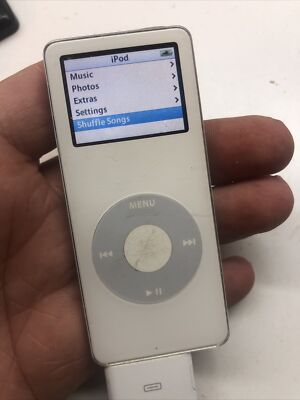 Apple iPod Nano 1st Generation White 1gb 784090090041| eBay