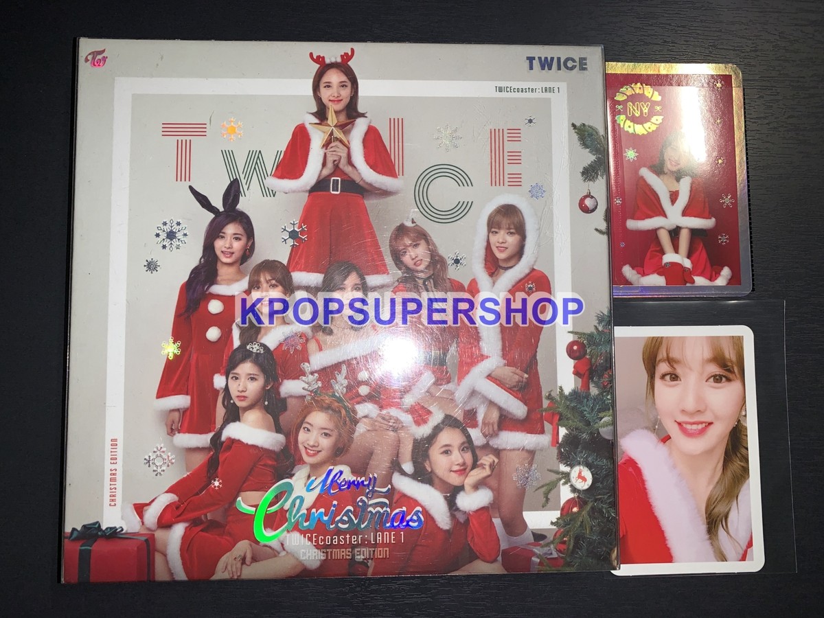 twice coaster lane1 クリスマスエディション 直筆サイン入りCD
