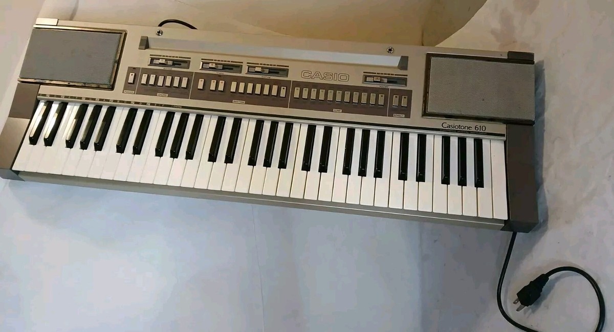 CASIO Casiotone 610 Synthesizer Keyboard Digital Piano | eBay