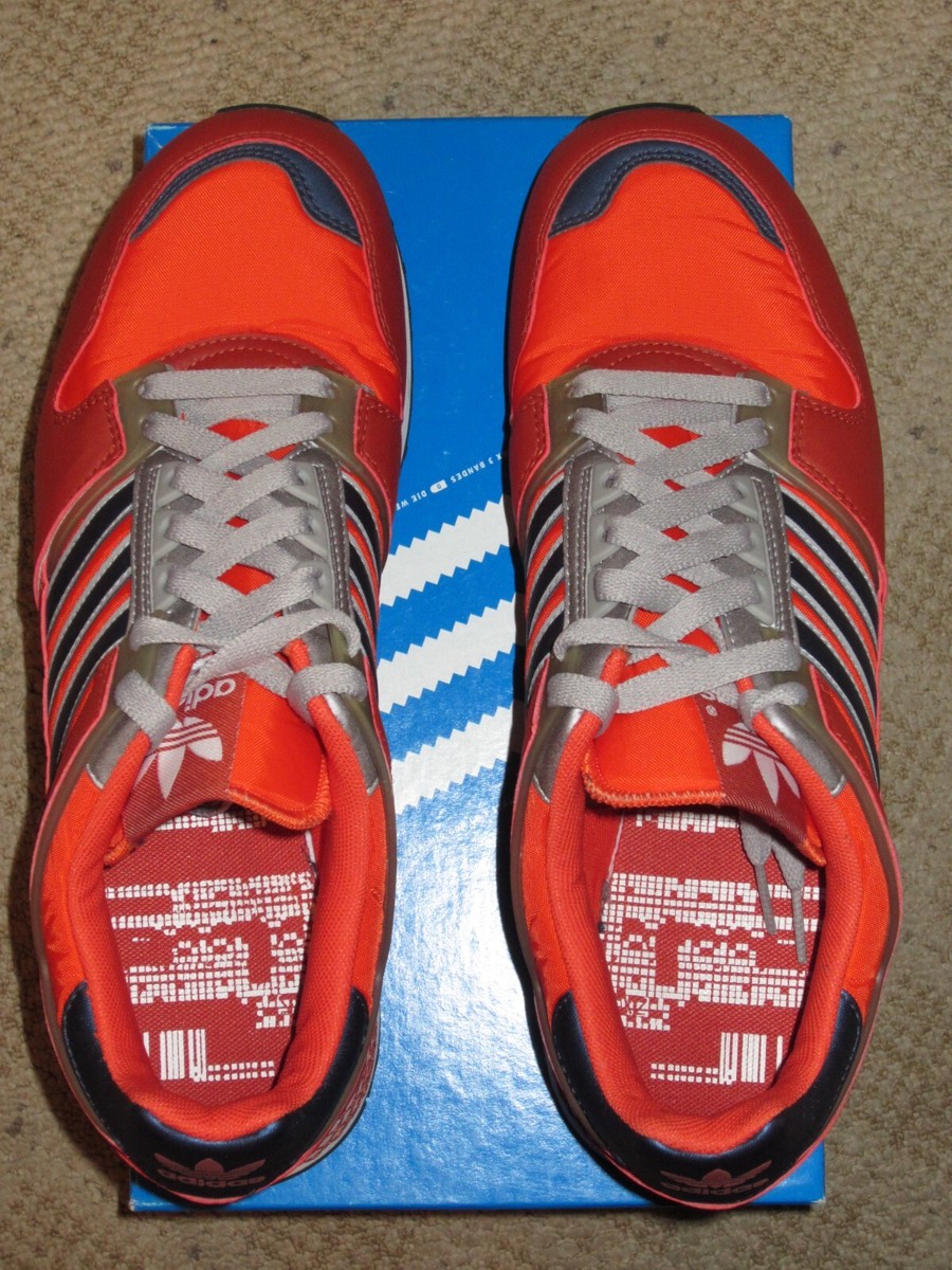 adidas ZXZ ADV Dark Orange Chili Deep Sea Size 10 EUC! Vintage
