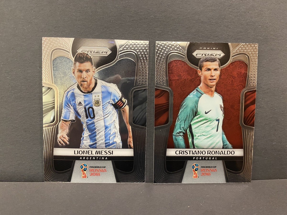 Cristiano Ronaldo 2018 W杯 Silver Prizm 2018 PANINI PRIZM WORLD